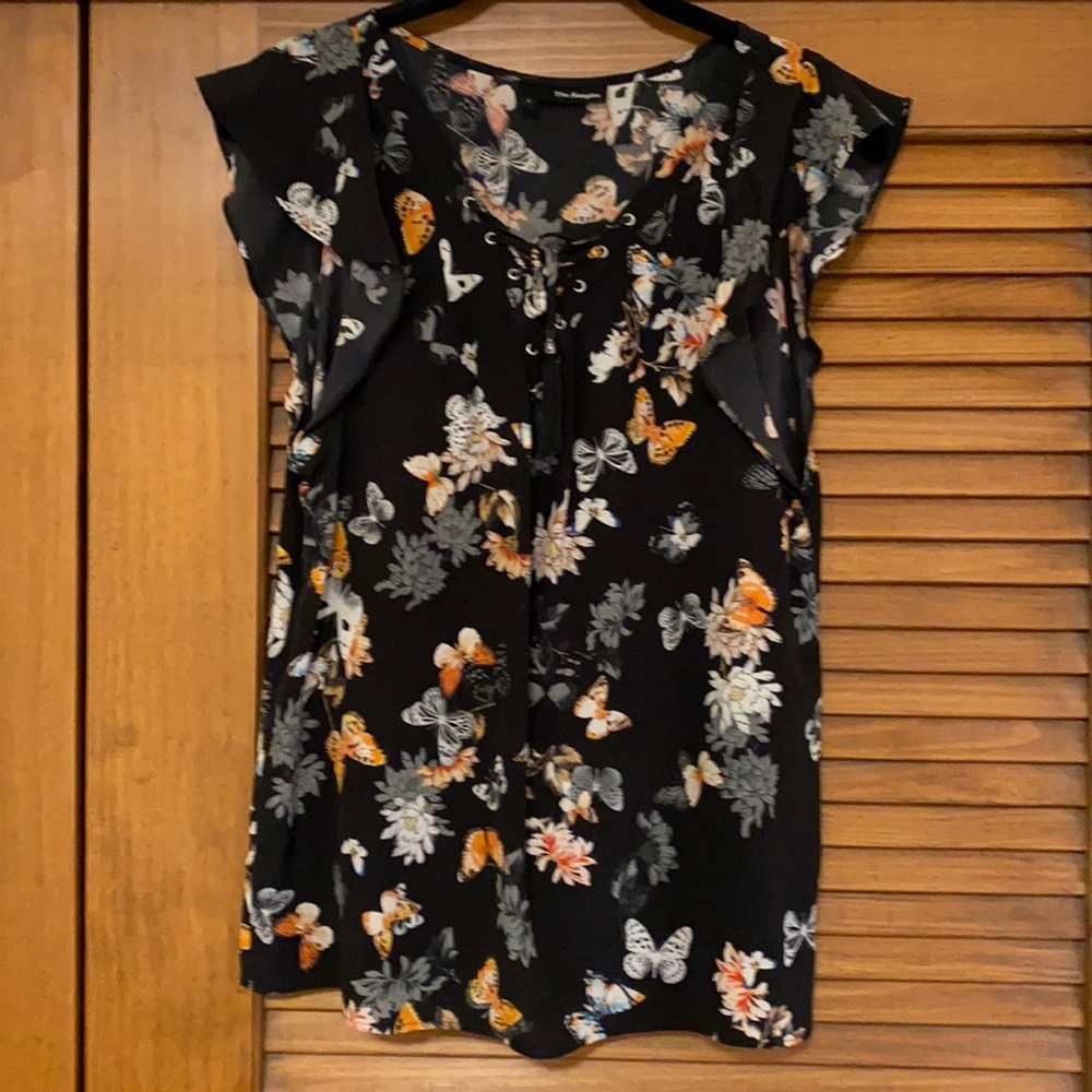 Silk Butterfly Blouse